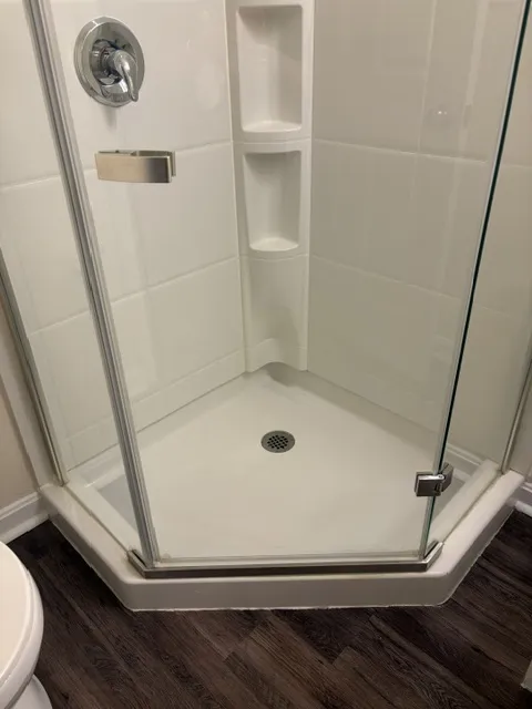 After shower cleaning
